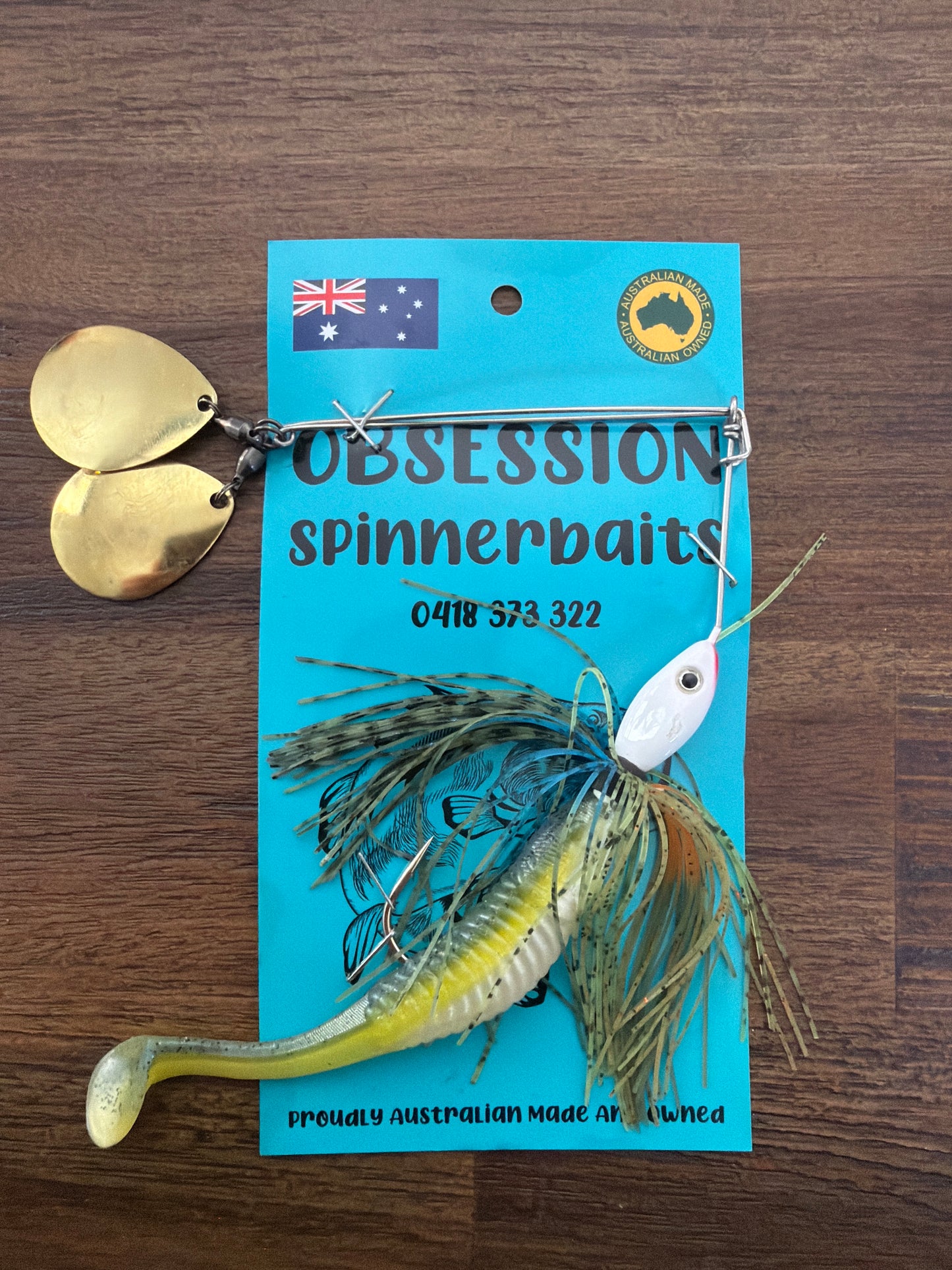 Spinner bait grub 140 mm