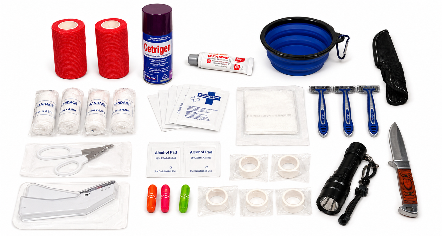 Dog first aid kit