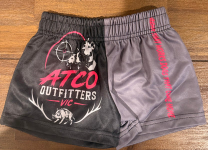 Kids footy shorts