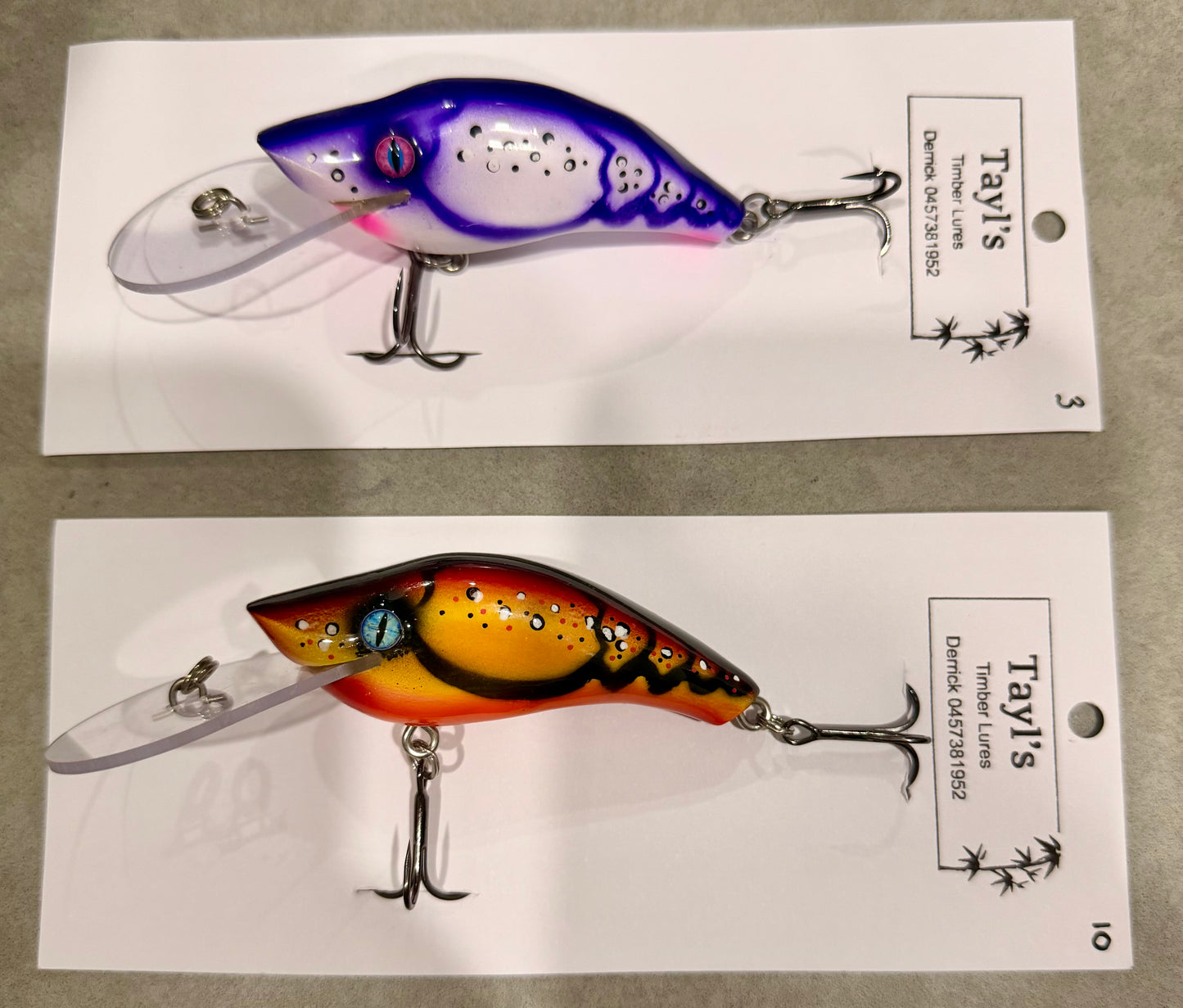 Deep diver lure 80mm