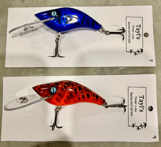 Deep diver lure 80mm