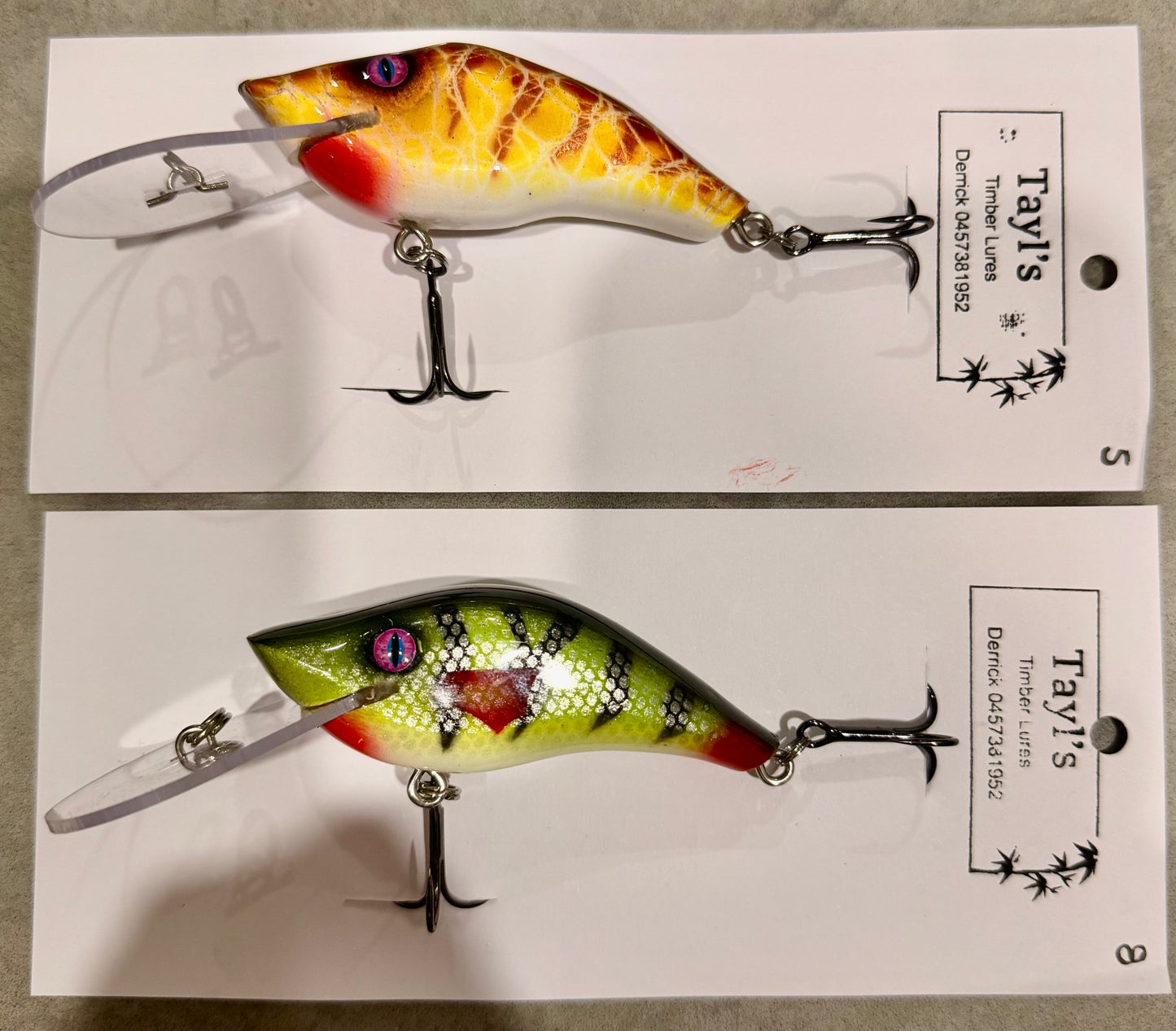 Deep diver lure 80mm