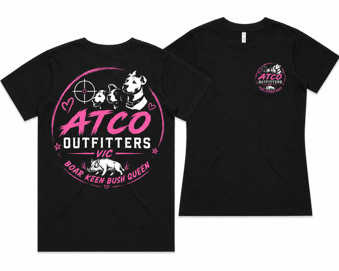 BOAR KEEN BUSH QUEEN TEE