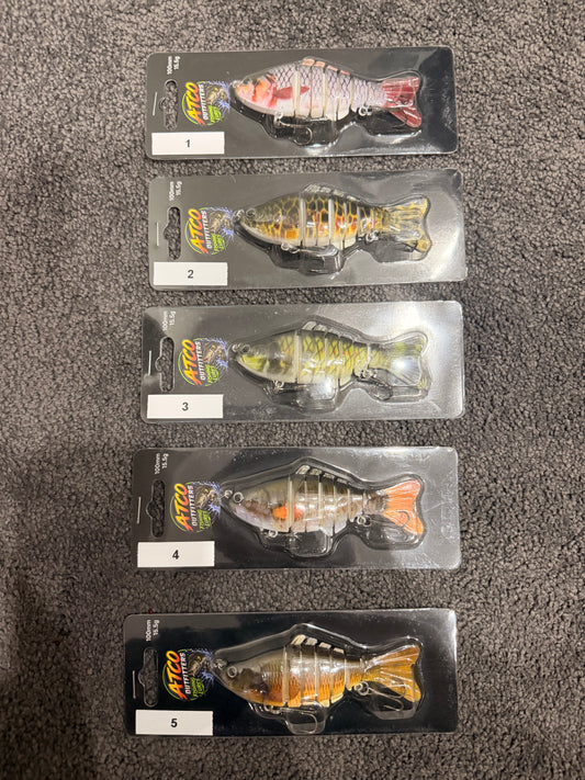 7 piece swim lure