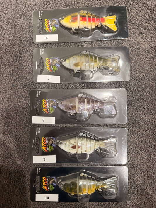 7 piece swim lure
