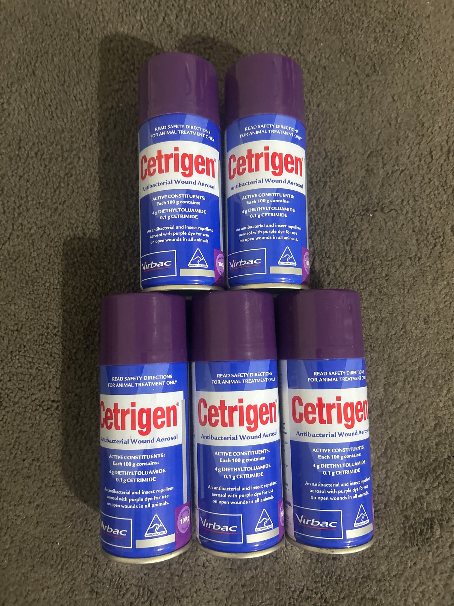 CETRIGEN PURPLE SPRAY